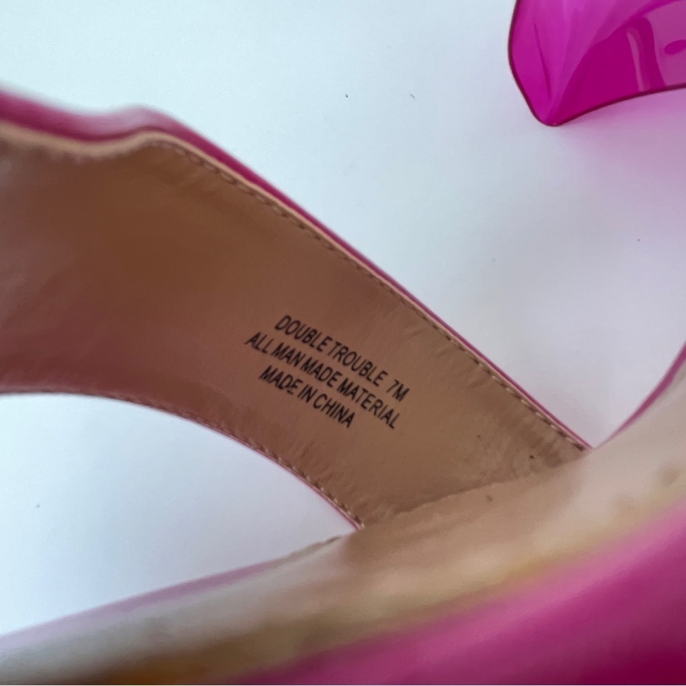 ANDIAMO Pink Heels - Picture 7 of 9